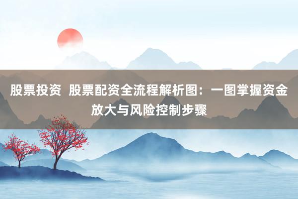 股票投資  股票配資全流程解析圖：一圖掌握資金放大與風(fēng)險(xiǎn)控制步驟