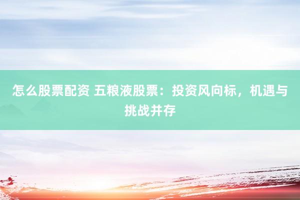 怎么股票配資 五糧液股票：投資風(fēng)向標(biāo)，機(jī)遇與挑戰(zhàn)并存