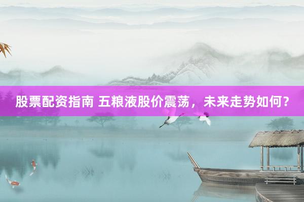 股票配資指南 五糧液股價震蕩，未來走勢如何？